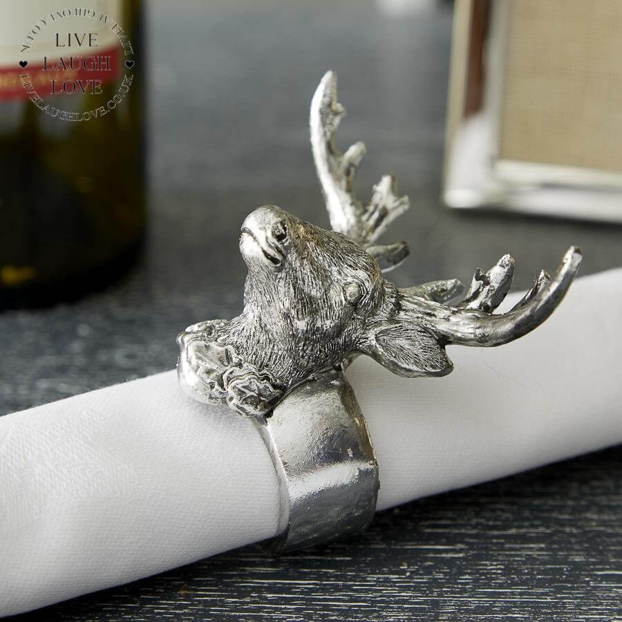 Stag Napkin Holder - LIVE LAUGH LOVE LIMITED