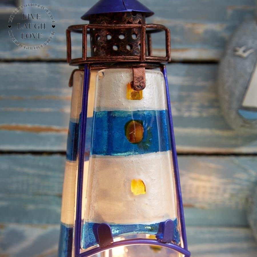 Stained Glass Lighthouse - LIVE LAUGH LOVE LIMITED