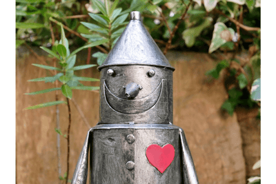 Tin Man Garden Ornament - 42cm - LIVE LAUGH LOVE LIMITED