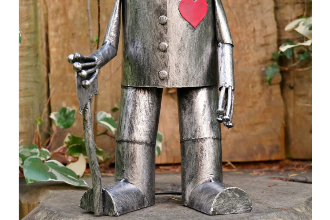 Tin Man Garden Ornament - 42cm - LIVE LAUGH LOVE LIMITED