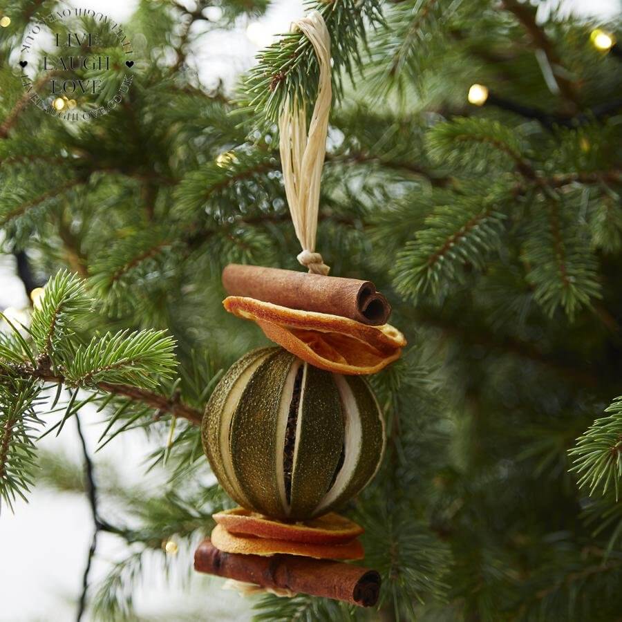 Tree Decoration - Lime - LIVE LAUGH LOVE LIMITED