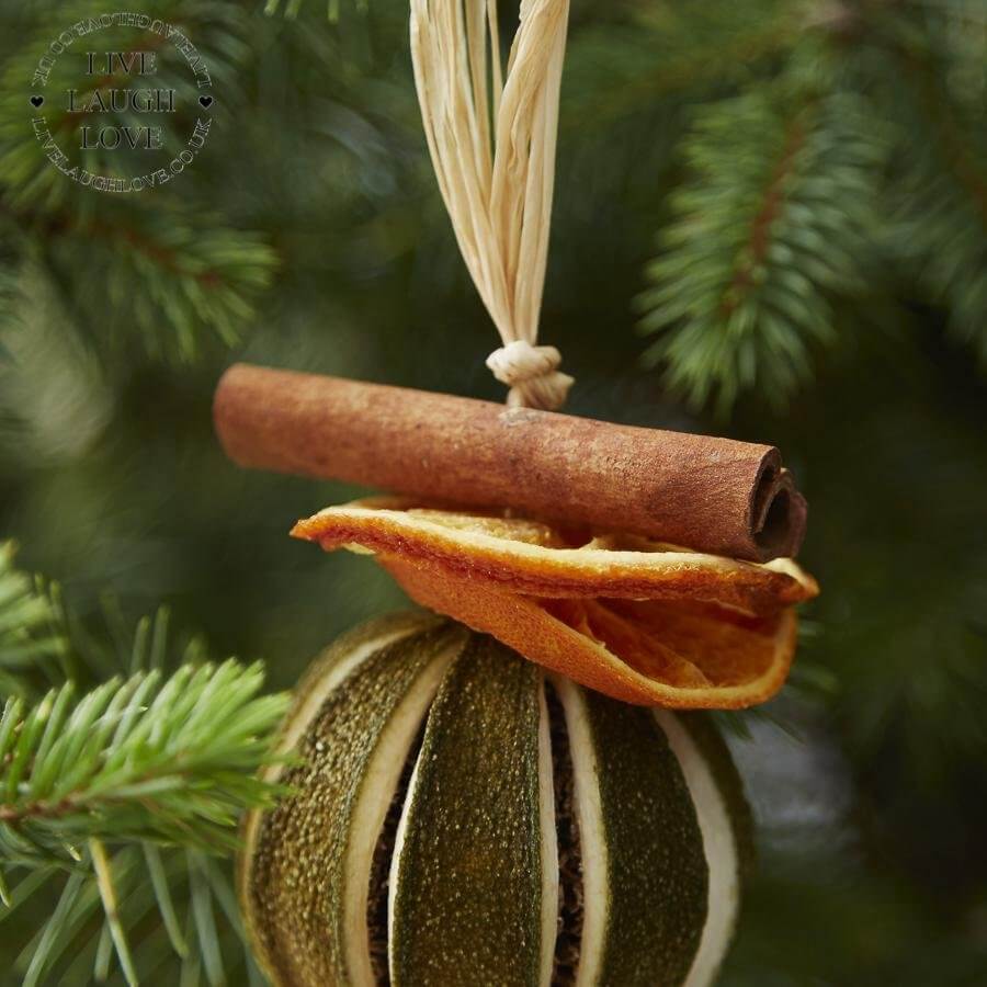 Tree Decoration - Lime - LIVE LAUGH LOVE LIMITED