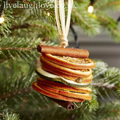 Tree Decoration - Orange Slices - LIVE LAUGH LOVE LIMITED