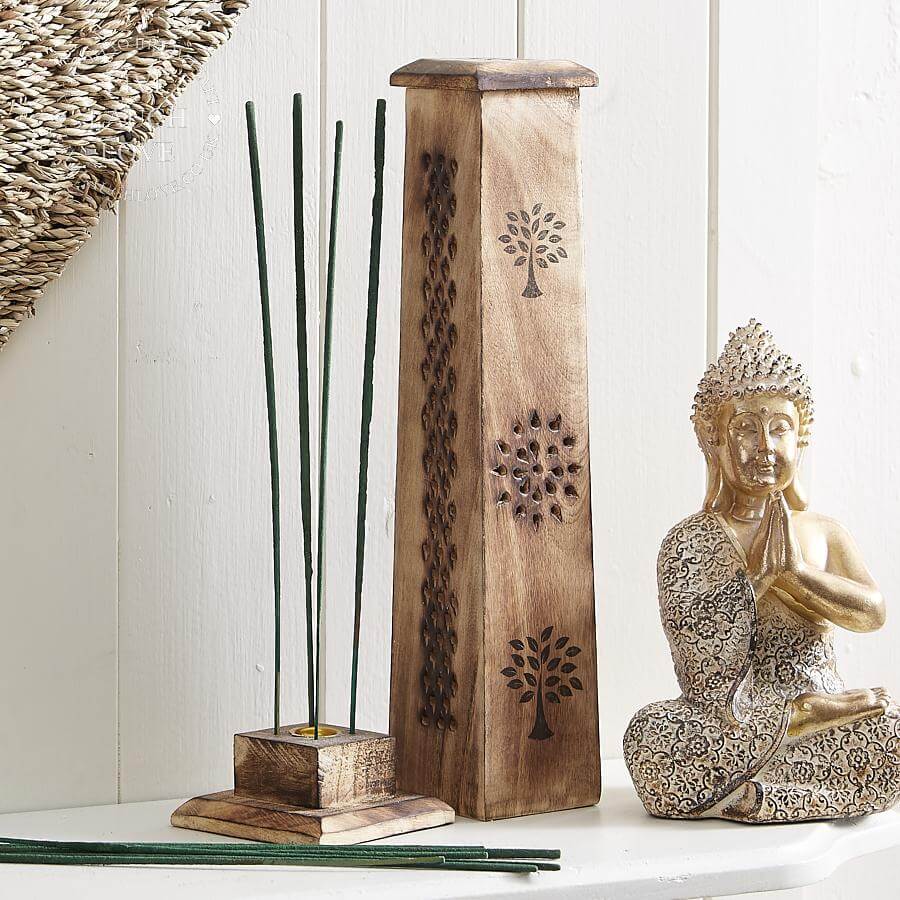 Tree Of Life Incense Tower - LIVE LAUGH LOVE LIMITED