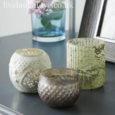 Vintage Tea Light Collection - LIVE LAUGH LOVE LIMITED