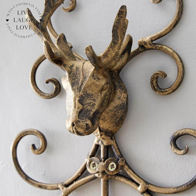 Wall Mounted Stag Candle Holder ***Second*** - LIVE LAUGH LOVE LIMITED