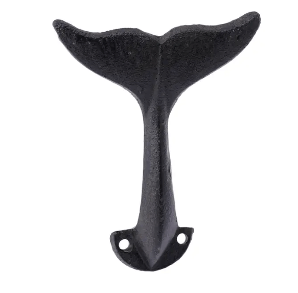 Whale Tail Metal Wall Hook - LIVE LAUGH LOVE LIMITED