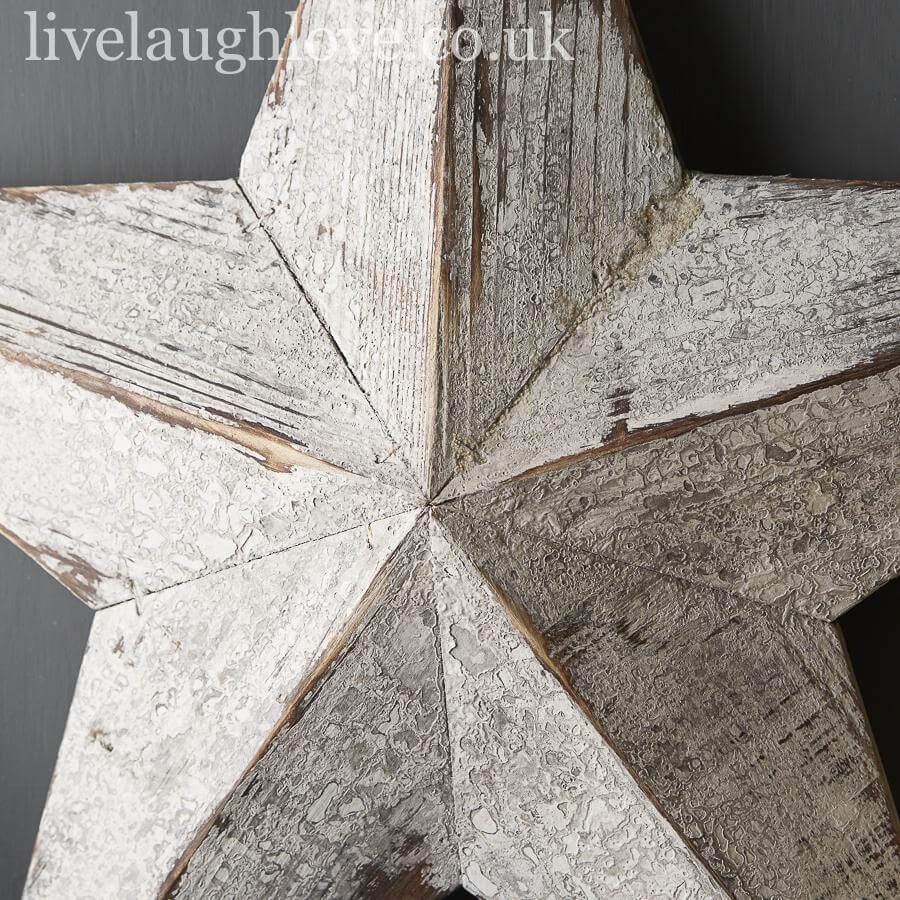 White Amish Barn Star ***Second*** - LIVE LAUGH LOVE LIMITED