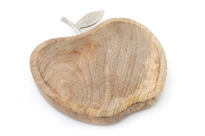 Wooden Apple Tray (2 Sizes) - LIVE LAUGH LOVE LIMITED
