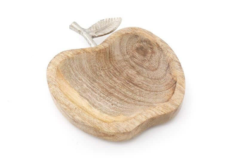 Wooden Apple Tray (2 Sizes) - LIVE LAUGH LOVE LIMITED