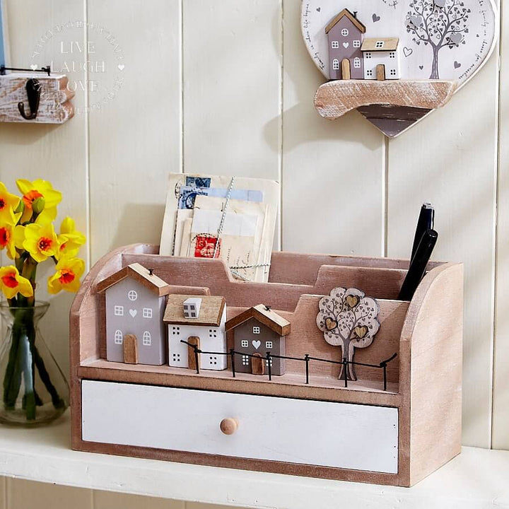 Mini Letter Rack Letter Holder Lesser & Pavey Lavender & Bees Designed Letter Rack ...